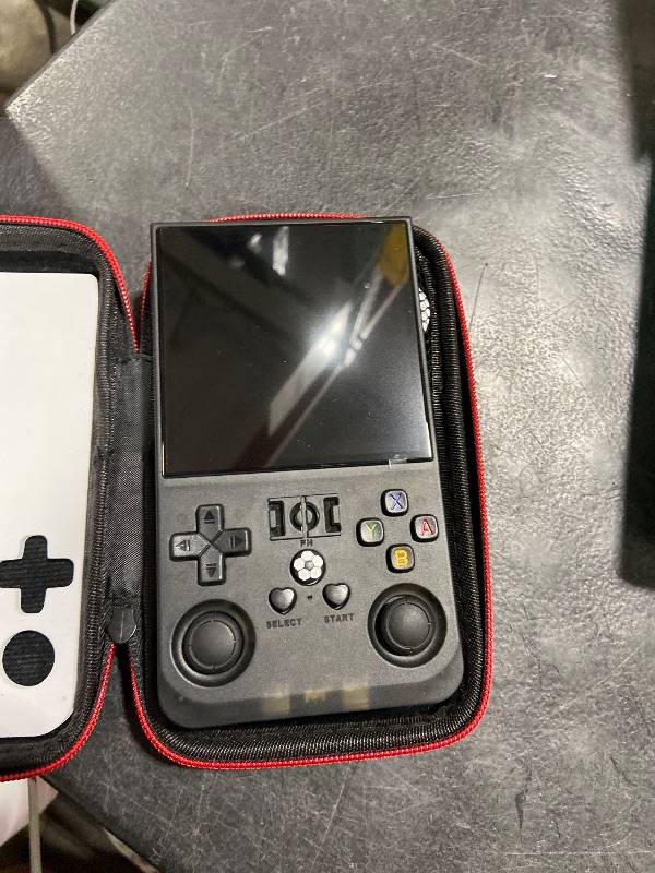 Photo 1 of R36MAX Retro Gaming Console, 4.0 Inch Retro Handheld Game Console with Open Source Linux System, 4000mAh Battery Emulator Handheld Game Consoles, 64GB Memory Hand Held Game Console