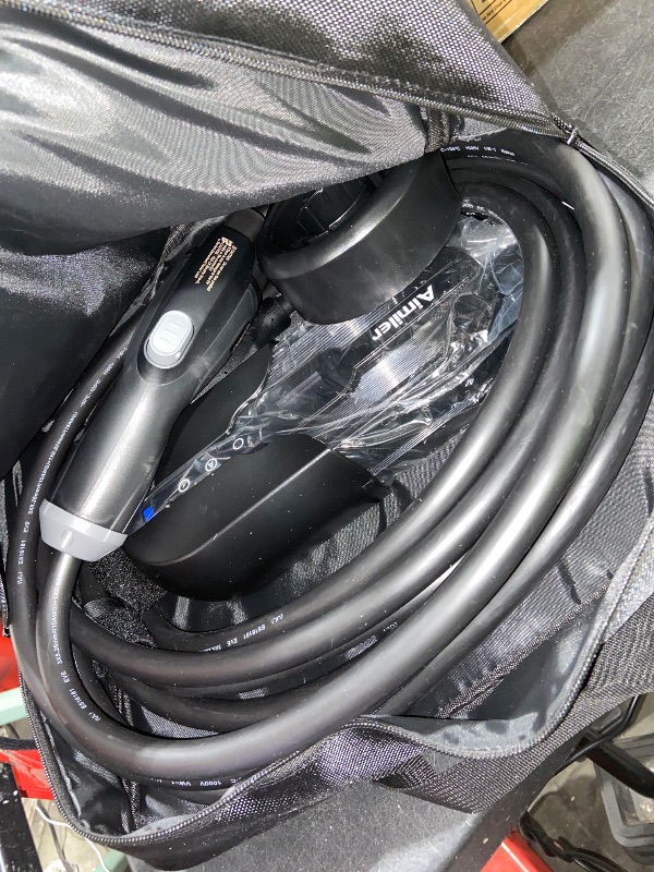 Photo 1 of AIMILER Level 2 Electric Vehicle (EV) Charger(WIFI APP/Plug-play), 32A, 25ft Cable ETL Certified, 220V-240V NEMA 14-50P Plug EVSE w/ J1772 Connector, Portable EV Car Charging Stations for Home Level 2