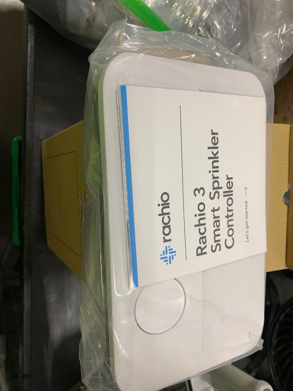 Photo 1 of Rachio WiFi Smart Sprinkler Controller (8-Zone Irrigation Remote Control) – App-Based Scheduling, Local Weather Intelligence, Rain Skips, Easy DIY Install