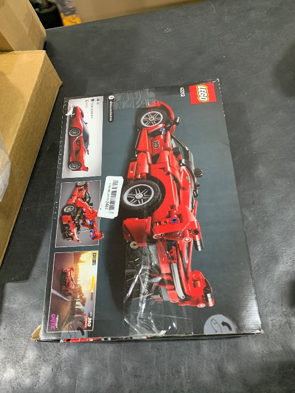Photo 1 of LEGO Technic Ferrari FXX K Toy Car - Building Toy for Girls & Boys, Ages 10+ - Cool Birthday Gift for Kids - Race Car Model for Play & Display - 42212