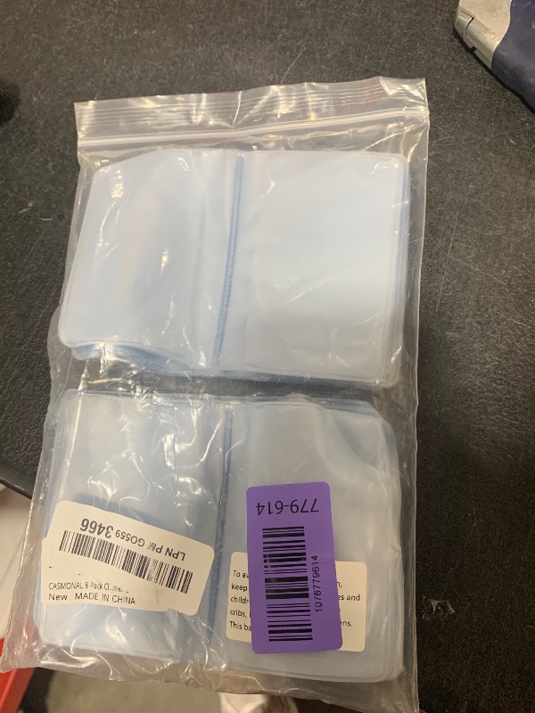 Photo 1 of 8 pack clear bifold wallets