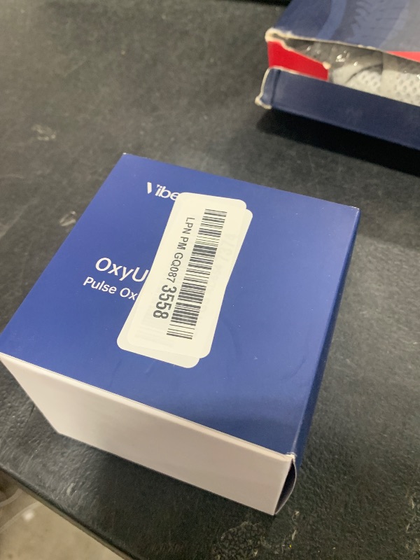 Photo 1 of Vibeat Wrist Blood Oxygen Monitor OxyU - Continuous O2 & Heart Rate Tracking with Finger Sensor, Bluetooth Pulse Oximeter with Real-Time Notification, Free App & PC Report