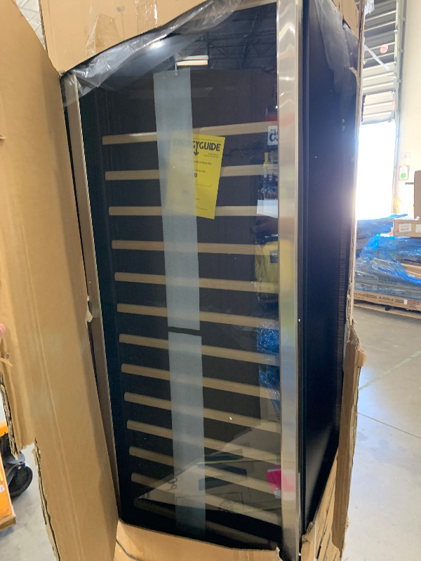 Photo 1 of Velieta Upgraded 190 Bottles Wine Cooler Refrigerator,24 Inch Wide Wine Fridge with Professional Temperature Control System, Freestanding or Built-in installation, Quiet Operation