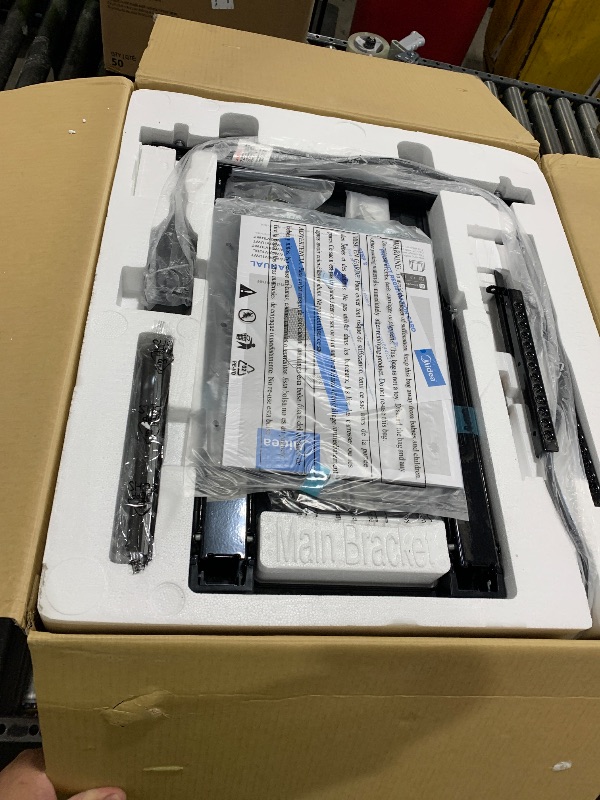 Photo 1 of JET BLACK LIMITED EDITION Midea U Shaped Window Air Conditioner for Bedroom – 6000 BTU, Smart Control, Inverter Technology – Room Darkening Side Vents – Ultra Quiet Innovative Window-Friendly Design
