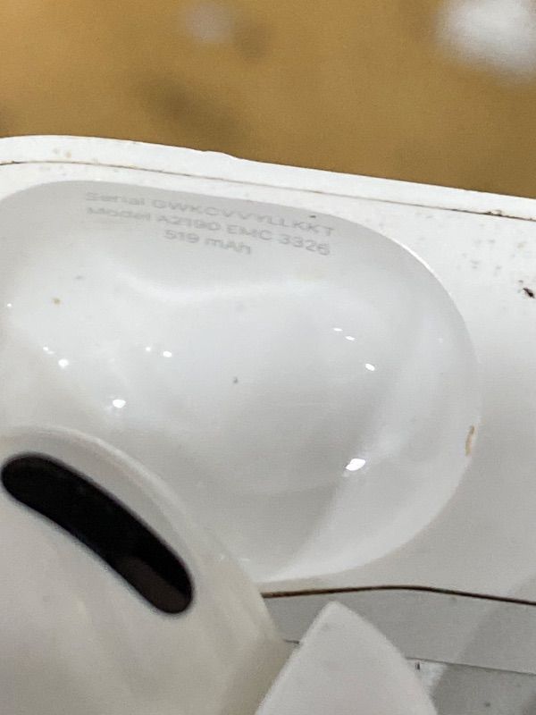Photo 1 of HEAVILY USED*******locked---------------------Apple AirPods Pro (1stgeneration) with MagSafe Charging Case (USB-C) (Renewed)