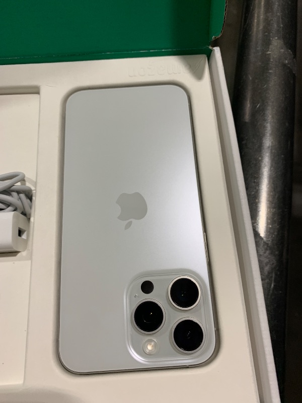 Photo 1 of Apple iPhone (Renewed Premium) 15 Pro Max, 1TB, White Titanium - Unlocked