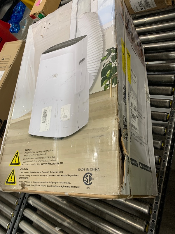 Photo 1 of Coolblus Inverter Air Conditioners 15000BTU, 4 in 1 Portable AC Unit with Heat/Dehumidify, Wi-Fi Smart AC Cool Up to 700 Sq.Ft, Window Kit, Contains Replacement Power Cords, White-15000BTU-WIFI-HEAT