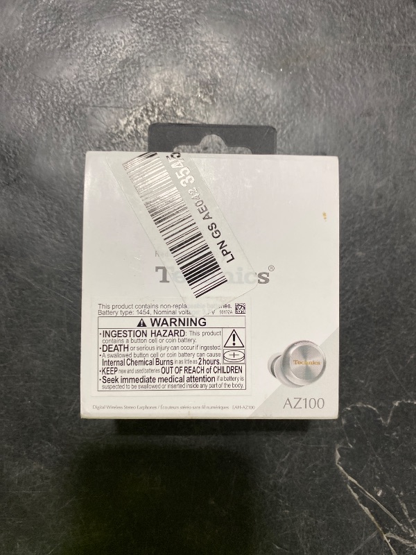 Photo 1 of Technics Reference Class Hi-Fi Wireless Ear Buds, Dolby Atmos with Head Tracking, Adaptive Noise Cancelling, 3 Device Multipoint, 10-Hr Battery, Wireless Charging, Improved Fit, EAH-AZ100-S(Silver)