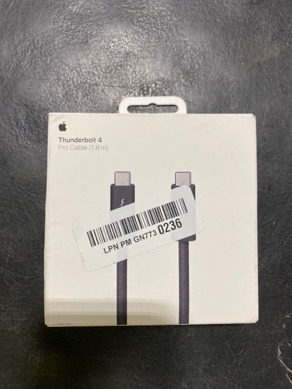 Photo 1 of Apple Thunderbolt 4 (USB-C) Pro Cable (1.8 m) ???????