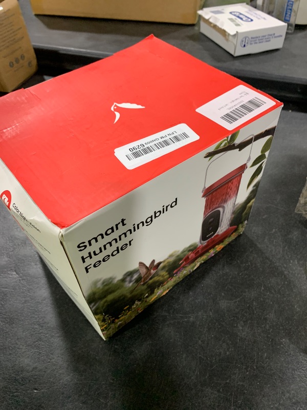 Photo 1 of Smart Hummingbird Feeder Camera with AI Identification, 2.5K HD & Color Night Vision, Solar Powered Outdoor, IP66 Weatherproof – Garden Decor & Premium Gift for Dad