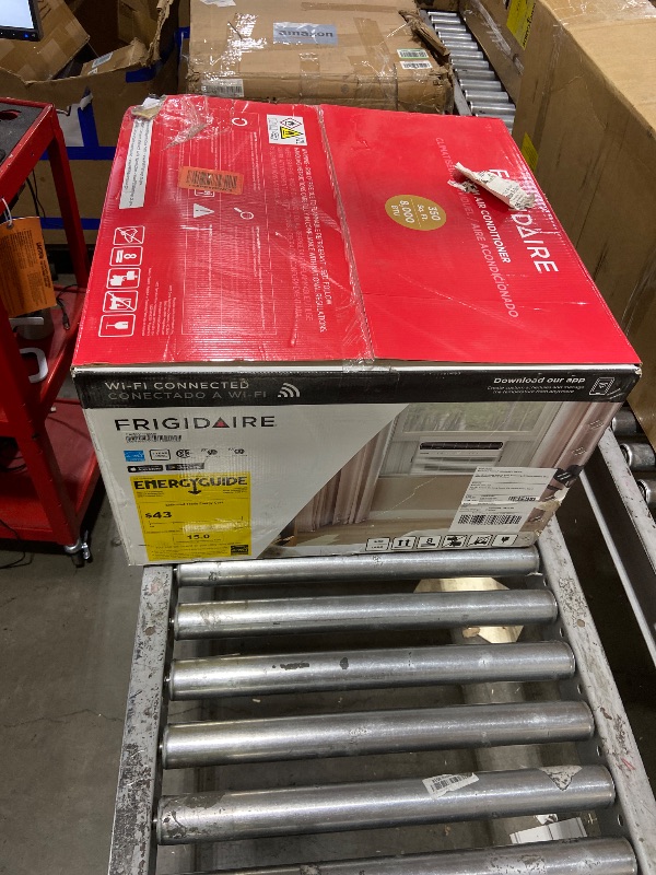 View 2 of FRIGIDAIRE Window Air Conditioner: 450 sq ft – 550 sq ft, 12,000 BtuH, 115V AC, 5-15P, Cooling Only