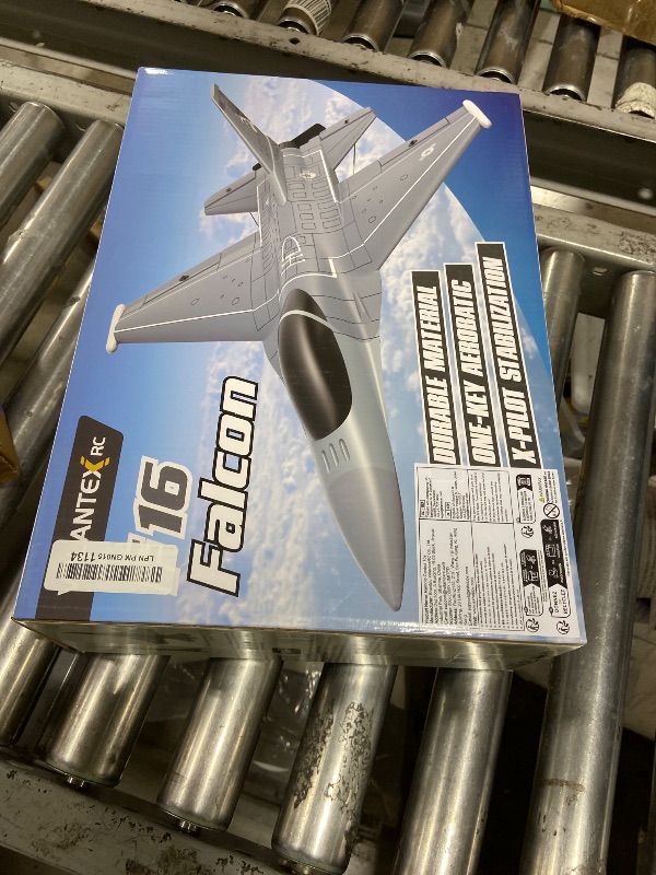 Photo 1 of volantexrc 4CH RC Plane 2.4GHz Jet F-16 Fighting Falcon RC Airplane Fighter Ready to Fly with Xpilot Stabilizer System, One Key Aerobatic Perfect for Adults ?Gray?
