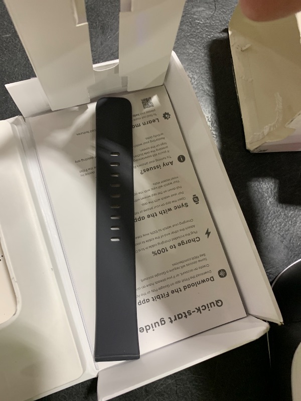 Photo 1 of Fitbit Sense 2 Advanced Health and Fitness Smartwatch with Stress and Sleep Tools - 3-Month Google Health Premium Membership Included - ECG App, SpO2, 24/7 Heart Rate, and GPS - Shadow Grey/Graphite