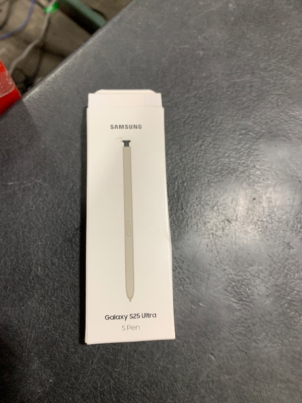 Photo 1 of Samsung Galaxy S25 Ultra S Pen, Ergonomic Design, Air Command, Touch Stylus, Phone Navigation, US Version, EJ-PS938BBEGUJ, Black