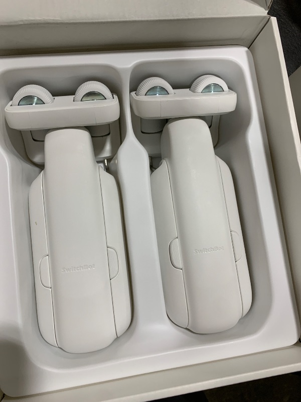 Photo 1 of SwitchBot 2025 Automatic Curtain Opener 2 Packs with Remote, Bluetooth Remote Control, WiFi&APP Control, Upgraded High-Performance, Add Hub to Work with Alexa, Google Home, HomeKit