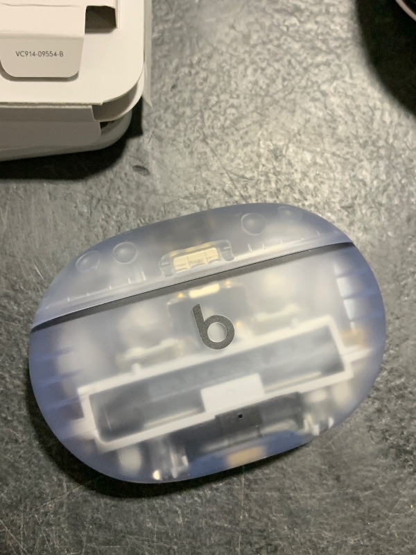 Photo 1 of Beats Studio Buds + | True Wireless Noise Cancelling Earbuds, Enhanced Apple & Android Compatibility, Built-in Microphone, Sweat Resistant Bluetooth Headphones, Spatial Audio - Transparent