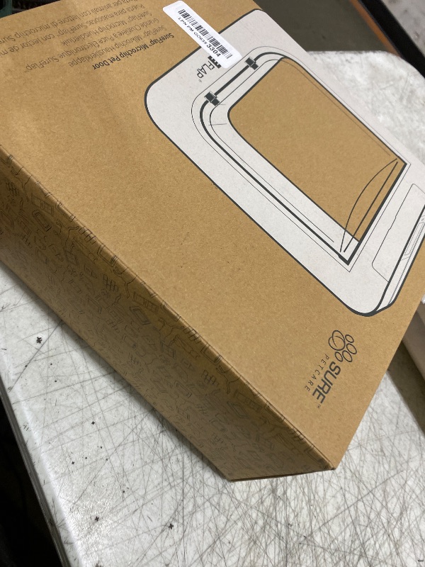 Photo 1 of SureFlap-Sure Petcare Microchip Pet Door (White)