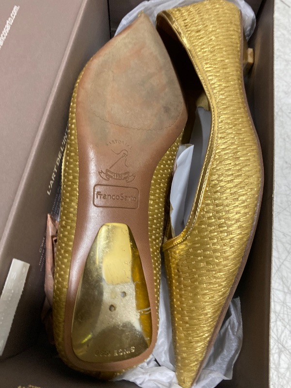 View 3 of Franco Sarto Womens Prella Pump Gold 9.5 M