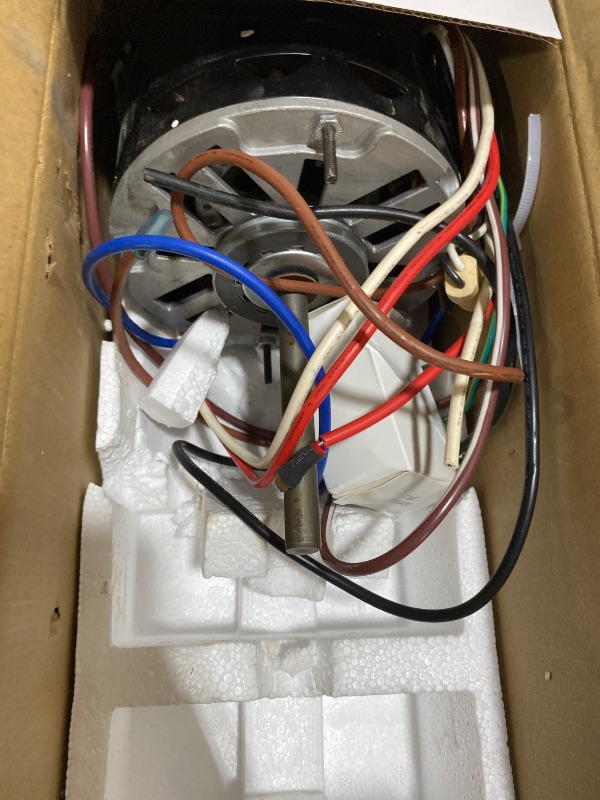 Photo 1 of DL1036 Direct Drive Blower Motor - 1/3 HP, 1075 RPM, 3 Speed, 115 Volt, 4.9 Amp, 48 Frame Sleeve Bearing Compatible with A.O. Smith/Century/GE/Fasco/Emerson/Franklin/Dayton/Universal Electric/Fedders