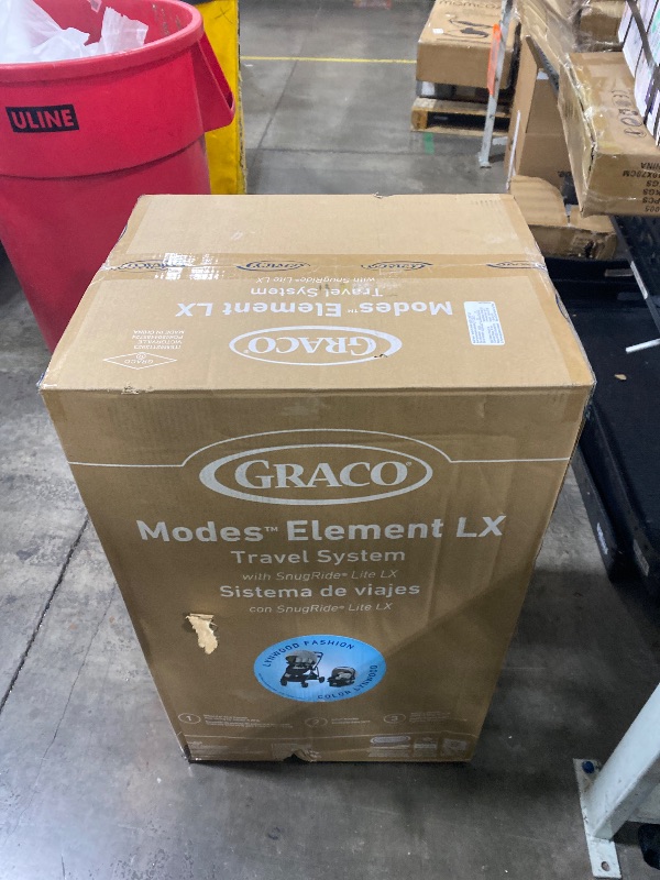 Photo 1 of Graco Modes Element Baby Travel System, Car Seat and Stroller Combo, Includes: SnugRide Lite LX Infant Car Seat and Reversible Stroller, Great Gift for New Parents and Baby Registry, Lynwood
