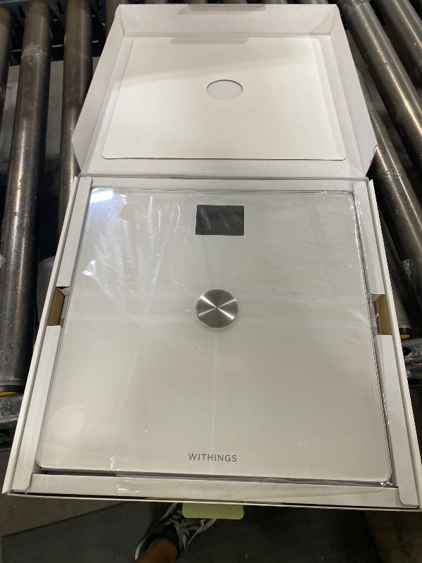 Photo 1 of WITHINGS Body Comp WLAN Smart Scales with Full Body Analysis Including Fat Content, Muscle Mass, Bone Density, Visceral Fat, Digital Personal Scales/Body Fat Scales with Bluetooth