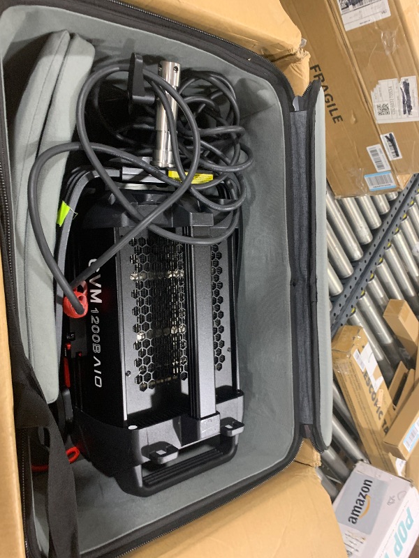 Photo 1 of GVM 1200W LED Video Light, 1200B AIO Film Lighting Kit, 42800lux/3m Photography Lighting kit with DMX Control, Continuous Output Video Lighting for TV Productions, Live Broadcasts