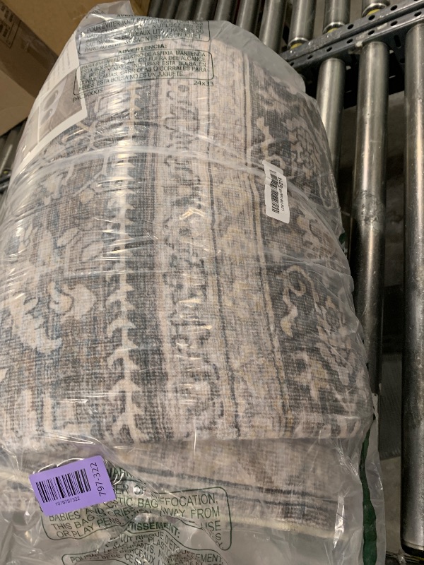 Photo 1 of Schweek 9x12 Washable Area Rug Taupe Neutral Vintage Distressed Rugs Large Non-Slip Living Room Area Rugs, Soft Low Pile Carpet Indoor Mat Throw Rug for Bedroom Dining Room Office Nursery
