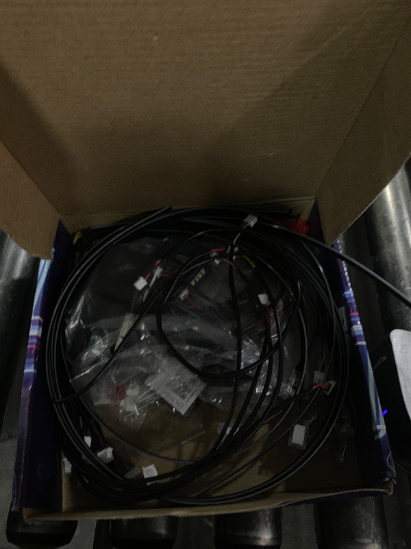 Photo 1 of Dreamcolor Acrylic Interior Car LED Strip Light with Wireless APP, RGB 18 in 1 with 175 inches 612 LEDs Fiber Optic Strip Lights for Car, Dual Zone Music Sync Neon Car Ambient Lighting Kits