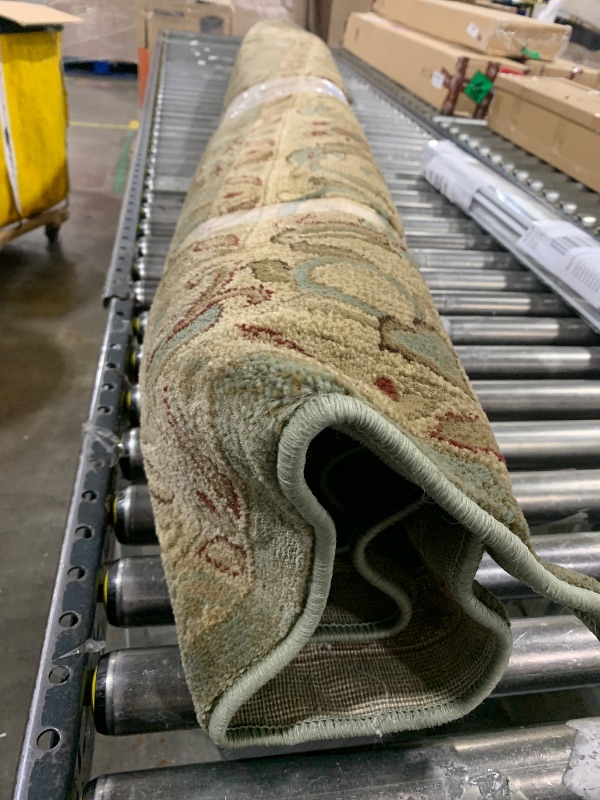 Photo 1 of LARGE AREA RUG / OLIVE GREEN 