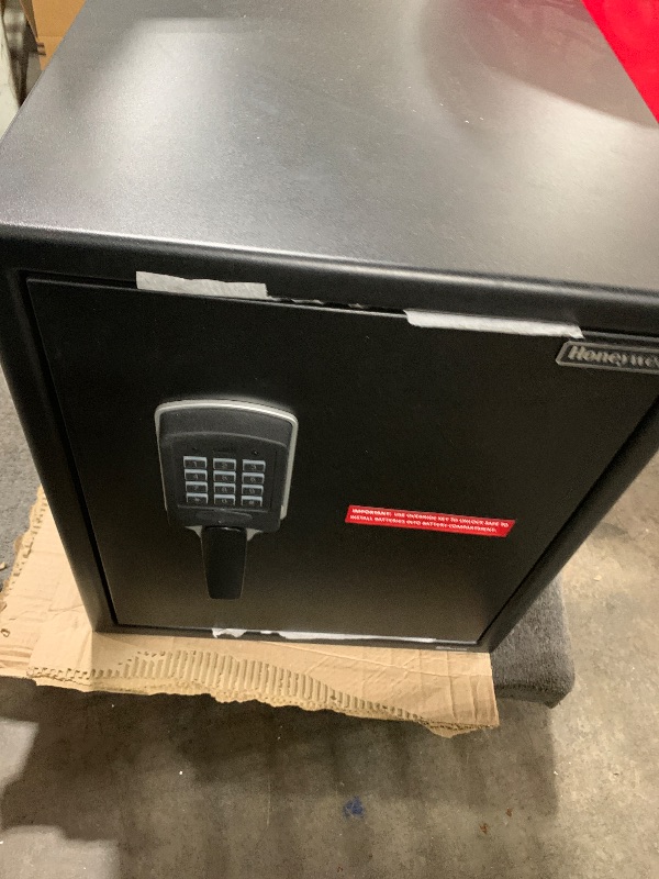 Photo 1 of Honeywell Safes & Door Locks - 2607 Submersible Waterproof Safe Box, Digital Keypad Lock Box Cabinet Safe for Home or Office, Motion Alarm, 1.71 Cubic Ft, Black (21.3" x 18.1" x 21.6")