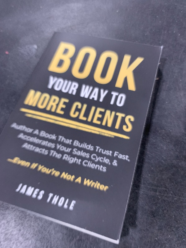 Photo 1 of BOOK YOUR WAY TO MORE CLIENTS