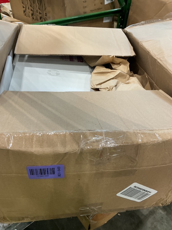 Photo 1 of ***Missing parts** HP DeskJet 2827e Wireless All-in-One Color Inkjet Printer, Scanner, Copier, Best-for-Home, 3 Month Instant Ink Trial Included, AI-Enabled (6W7F5A)