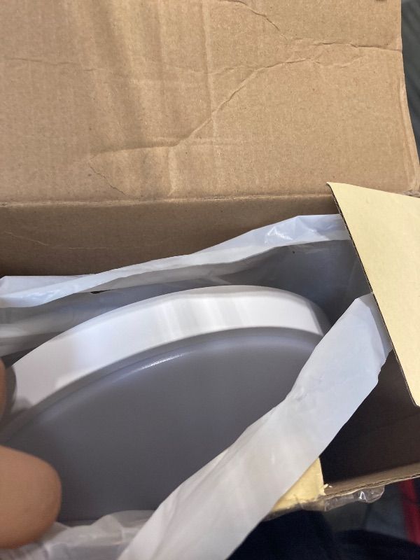 Photo 1 of !!MISSING PARTS!!
!!NOT WORKING USE FOR PARTS !!FINAL SALE!!
2 Pack 10000mAh Rechargeable Motion Sensor Ceiling Light with Remote, Battery Operated Closet Light No Wiring, Magnetic Wireless LED Ceiling Lights, 3 Color Overhead Lamp for Shower Pantry Hallw