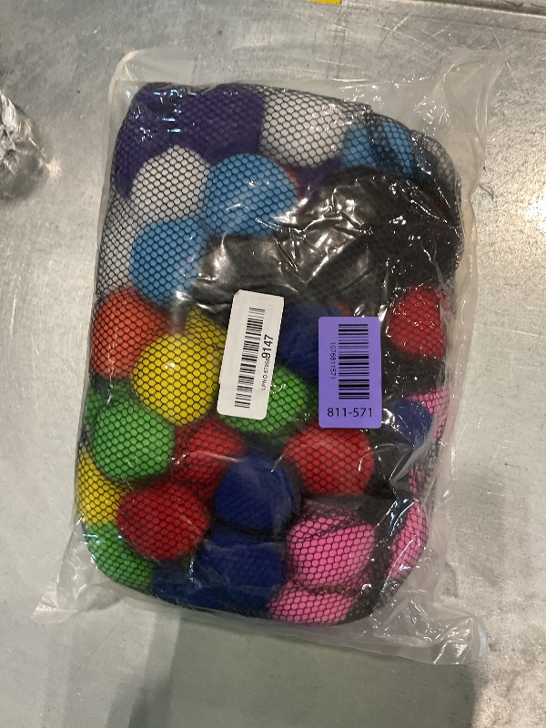 Photo 1 of 100pcs Reusable Water Balloons Quick Fill Sponge Balls Easter Beach Pool Toys, Outdoor Summer Yard Water Fight Party Games for Summer Fun and Party Favors