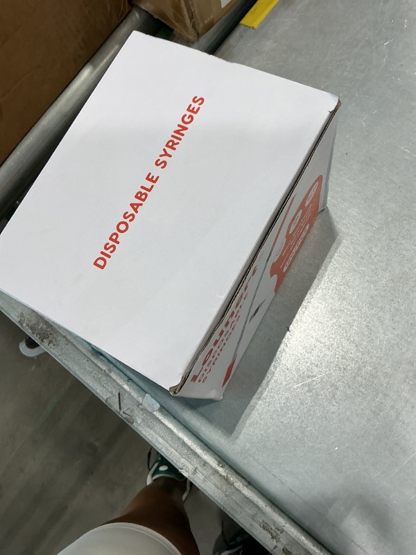 Photo 1 of 120 PACK U-100 Syringes, 30G 5/16" (8mm) 1ml/cc Disposable Syringe, Individual Wrapped, Lab Supplies
