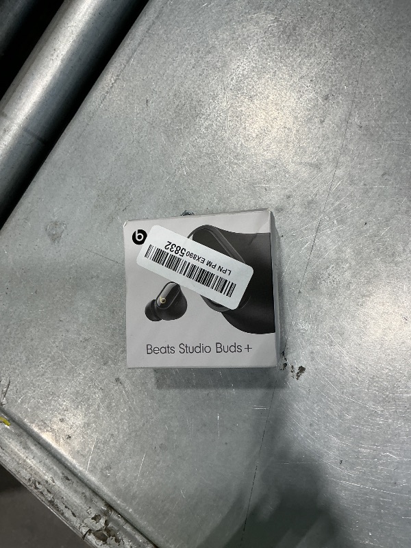 Photo 1 of ** connectivity issue ** Beats Studio Buds + | True Wireless Noise Cancelling Earbuds, Enhanced Apple & Android Compatibility, Built-in Microphone, Sweat Resistant Bluetooth Headphones, Spatial Audio - Black/Gold