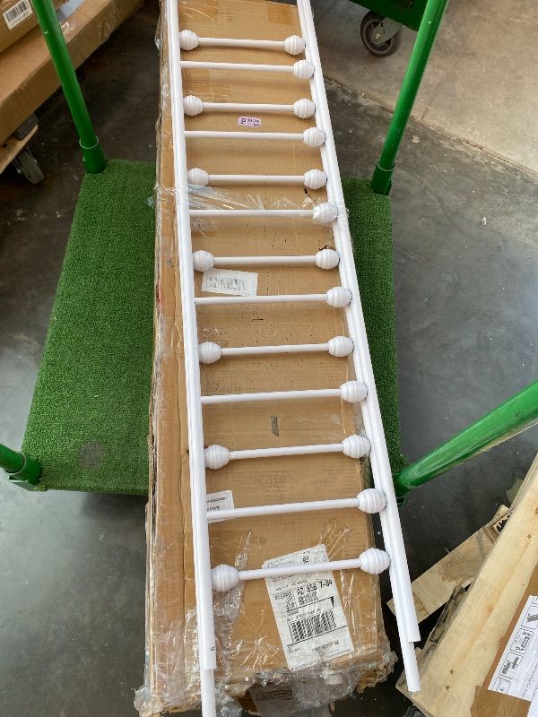 Photo 1 of **missing parts**Novilla Metal Bed Frame Queen Size - Modern Minimalist Victorian Style with Headboard/Footboard, Heavy-Duty Steel Slats/Underbed Storage/No Box Spring Needed/Easy Assembly/Noise Free/White