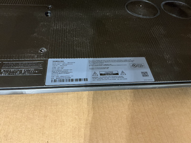 Photo 1 of [Missing Remote] Samsung 77-Inch Class OLED S90H Series Samsung Vision AI Smart TV (2026 Model, 77S90H) OLED HDR+ with Glare Free, NQ4 AI Gen3 Processor, 4K AI Upscaling Pro, AI Motion Enhancer Pro, Alexa Built-in NO POWER BOX NO CRACKS CAN’T TURN ON WITH
