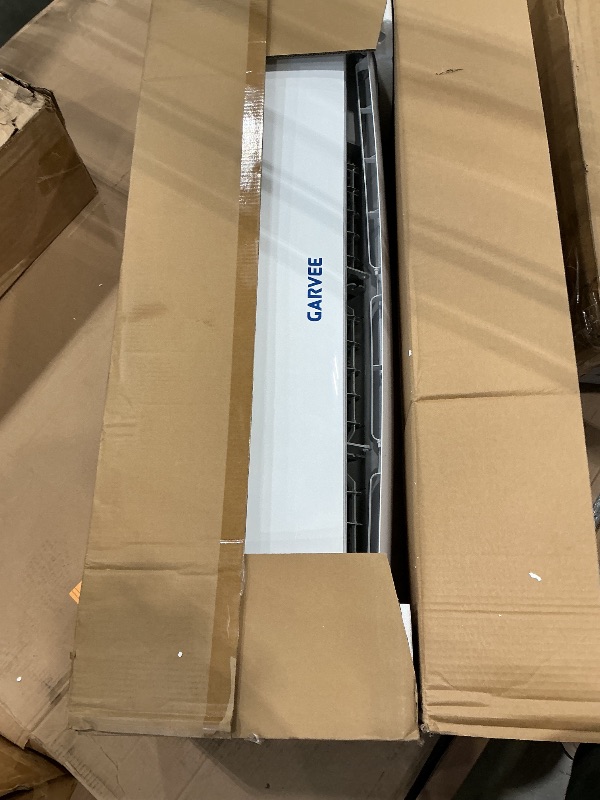 Photo 1 of [Partial Set, only Indoor Unit] 24,000 BTU Ductless Mini Split Air Conditioner and Heat Pump – 21 SEER Energy Star Certified, with WiFi & Alexa Control, 230V System for Rooms up to 1,500 Sq.Ft – Includes Installation Kit – White