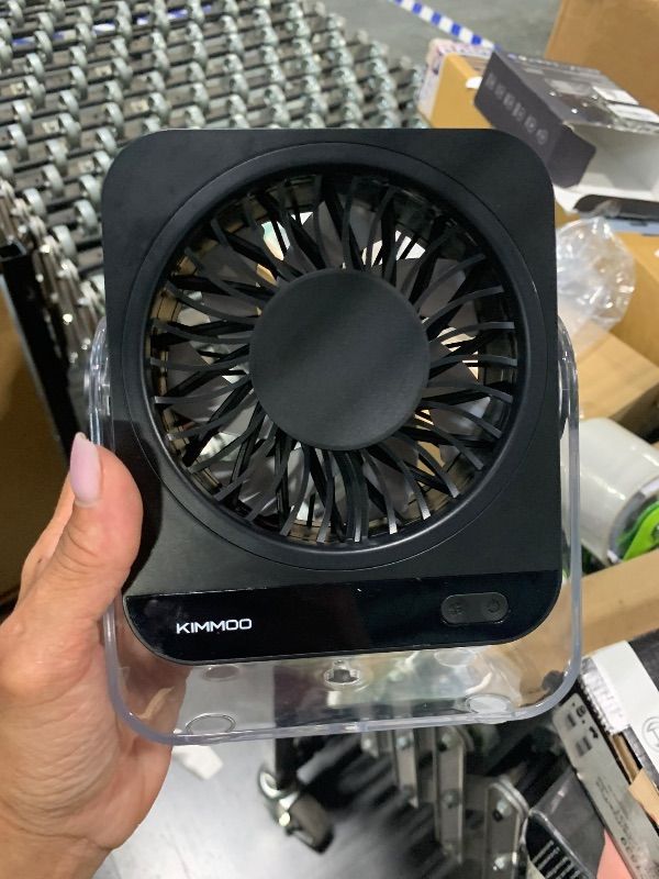 Photo 1 of [NONFUNCTIONAL] KIMMOO Desk Fan for Bedroom, Rechargeable USB Turto Table Fan, 199 Speeds, 270° Rotating, Quiet Small Desk Fan with LED Display, Personal Desktop Cooling Fan, Wall Fan for Home Office Travel (Black)1076823654
LPNO585075295