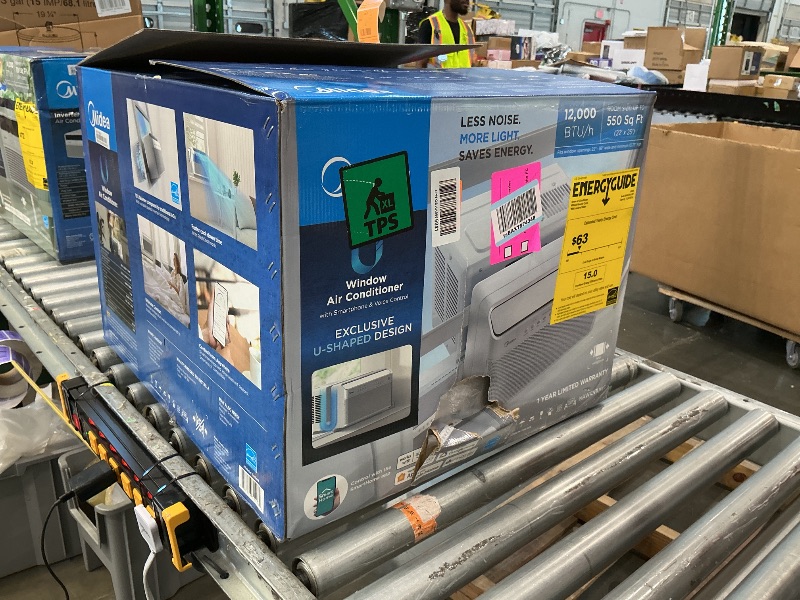 View 3 of *See Clerk Notes* Midea 12,000 BTU U Shaped Window Air Conditioner, Cools up to 550 Sq Ft