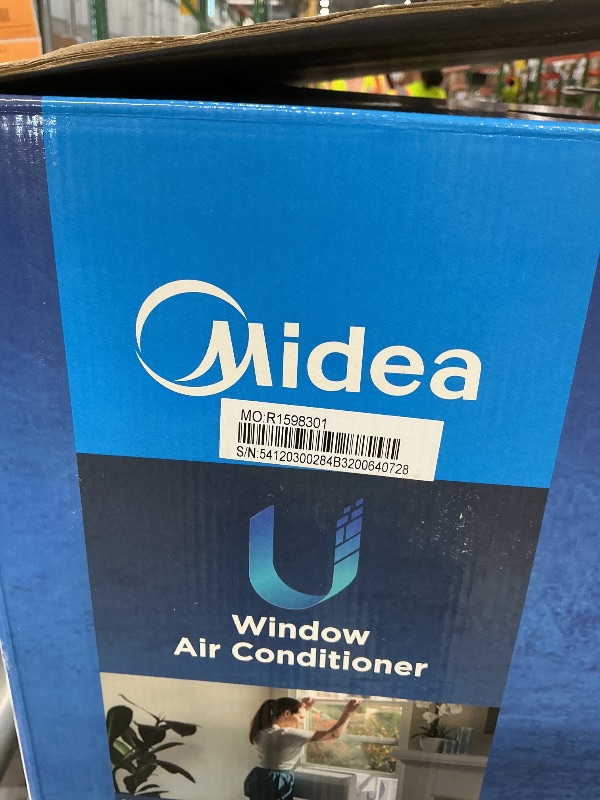 View 4 of *See Clerk Notes* Midea 12,000 BTU U Shaped Window Air Conditioner, Cools up to 550 Sq Ft