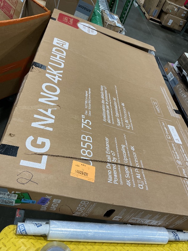 View 2 of [For Parts Only] LG 75-Inch Nano AI 4K Smart TV