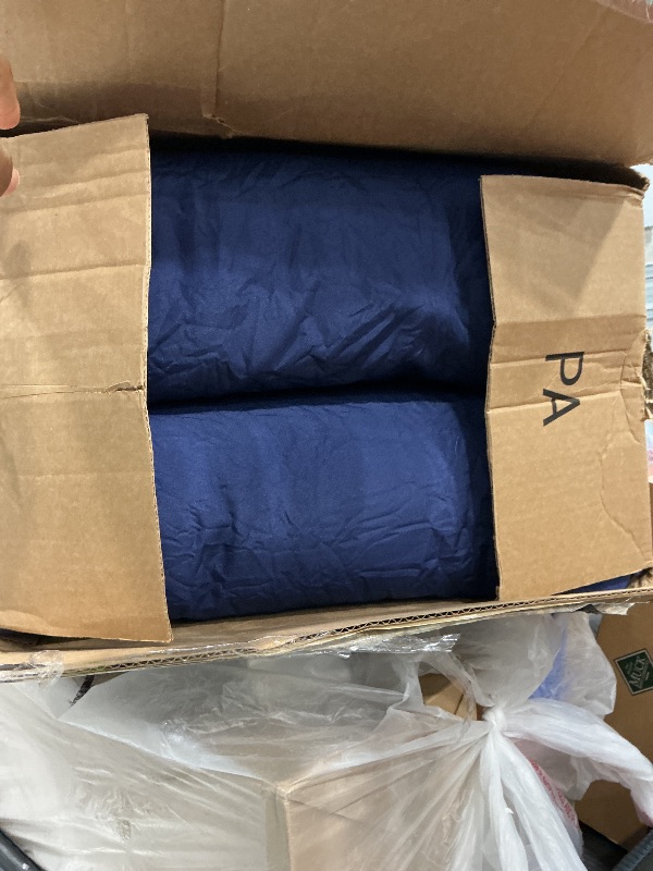 View 2 of ***MISSING BOTTOM CUSHION*** Uthem Outdoor Loveseat Cushion Set, 46 x 24 inch Waterproof Oxford UV Resistant and Fade Resistant Patio Furniture Couch Cushion, Deep Seat Cushions for Patio Couch, Bench and Swing Chair, Blue1#