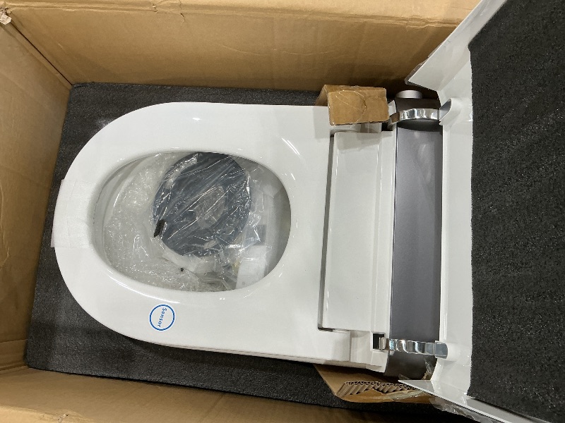 View 5 of VIPOOO Smart Toilet with Bidet Built In- U-Widening Heated Seat, Foam Shield, Automatic Modern Intelligent Toilet With User Definition, Foot Sensor Flush, Warm Water Dryer VIP-U02PRO