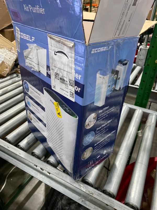 Photo 1 of *See Clerk Notes*Smart Air Purifiers for Large Room, Cleans 2,400 ft² in 30 Mins, 3-Stage True HEPA, 360° Airflow, Smart WiFi App Control, Ultra-Quiet 20dB Sleep Mode