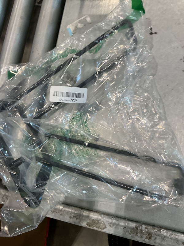 Photo 1 of [MISSING BAR AT THE TOP OF STOCK PHOTO] HAKDAY Portable Hanger Organizer Rack, Hanger Storage Stacker Holder