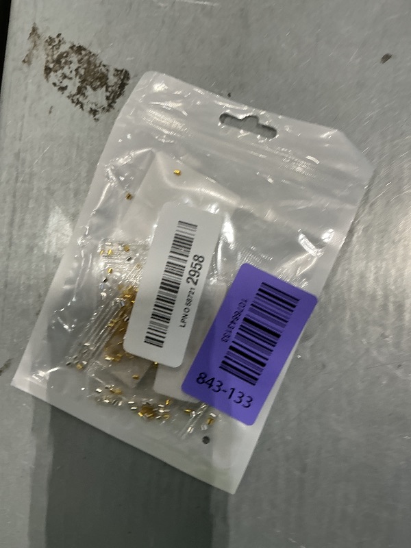 Photo 1 of 1000 Pcs Crimp Tube Beads for Jewelry Making, 2x2 mm Gold and Silver Round Crimp Beads, Plated Brass Tube Bead, Crimping Bead, Column Stoppers to Secure The Ends of Jewelry Strings, DIY Bracelet