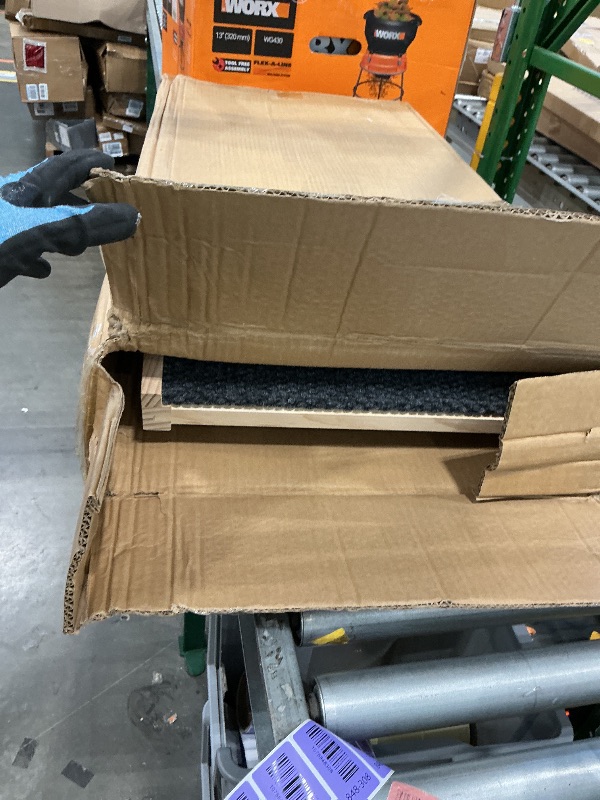 Photo 1 of ???? ???????? Dog Ramp for Bed, 64" Long Foldable Pet Ramp for Small Large Dogs, Dog Ramps for High Beds Car, High Traction with Platform 6 Adjustable Heights 24" to 30" Up to 220LBS, Wood