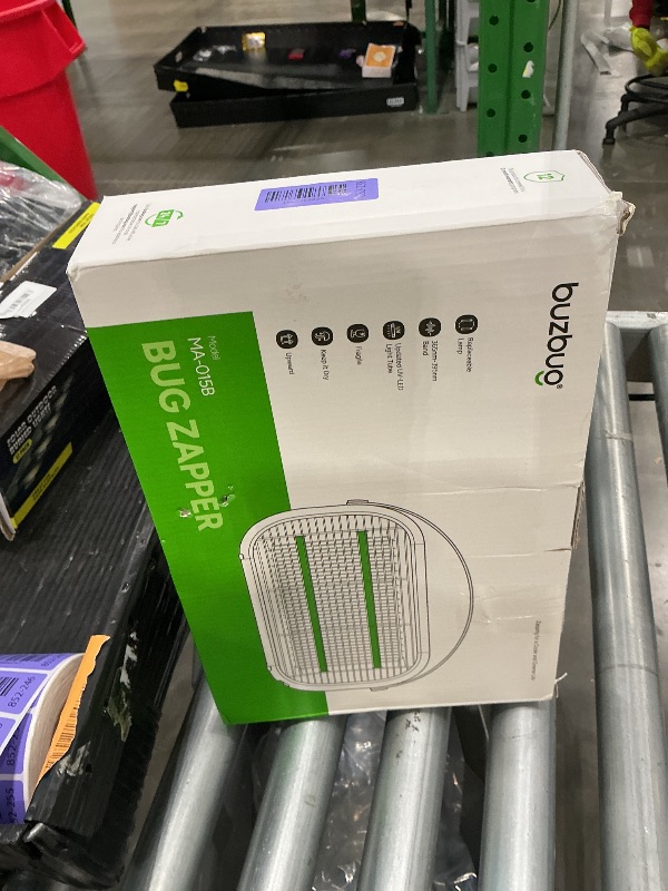 Photo 1 of [Defective] Buzbug LED Bug Zapper Indoor - Dual Band, High Voltage